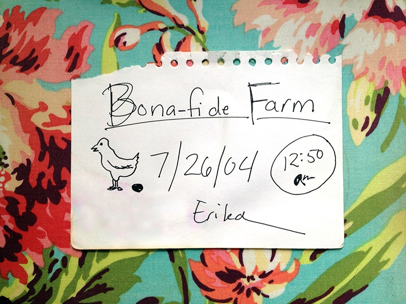 Beginning of Bonafide FarmAWeb